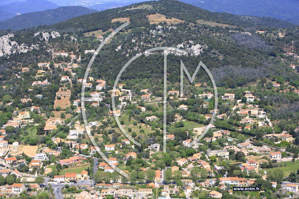 Photo arienne de Hyeres