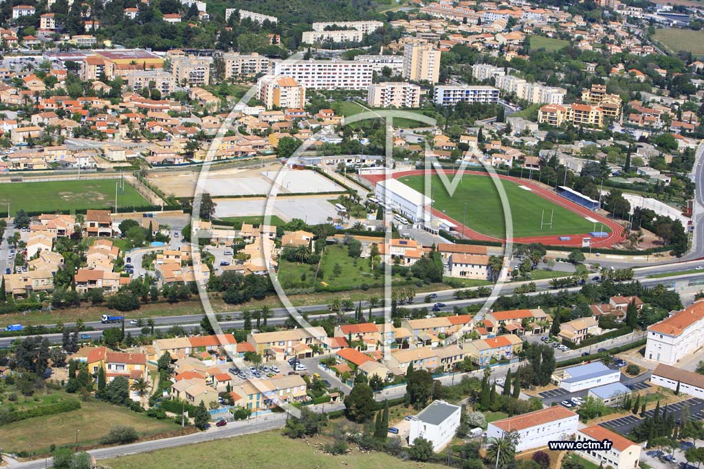 Photo arienne de Hyeres
