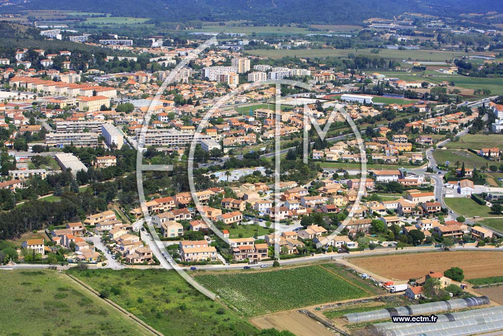 Photo arienne de Hyeres