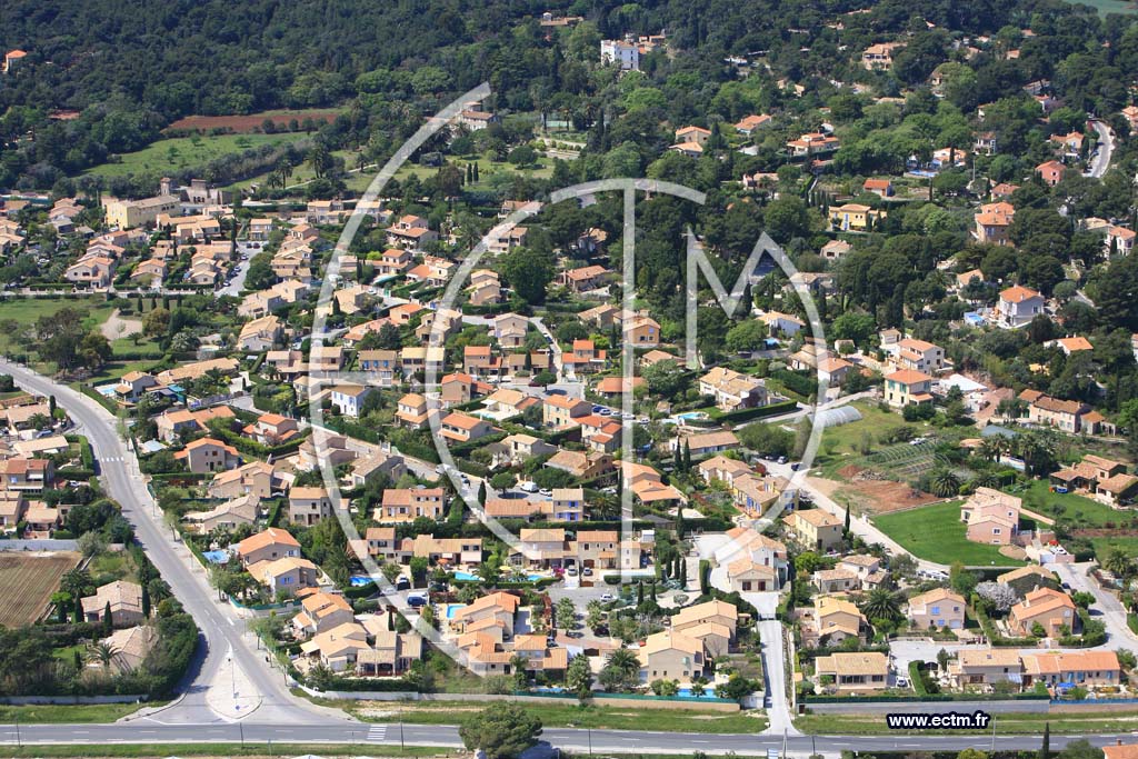 Photo arienne de Hyeres