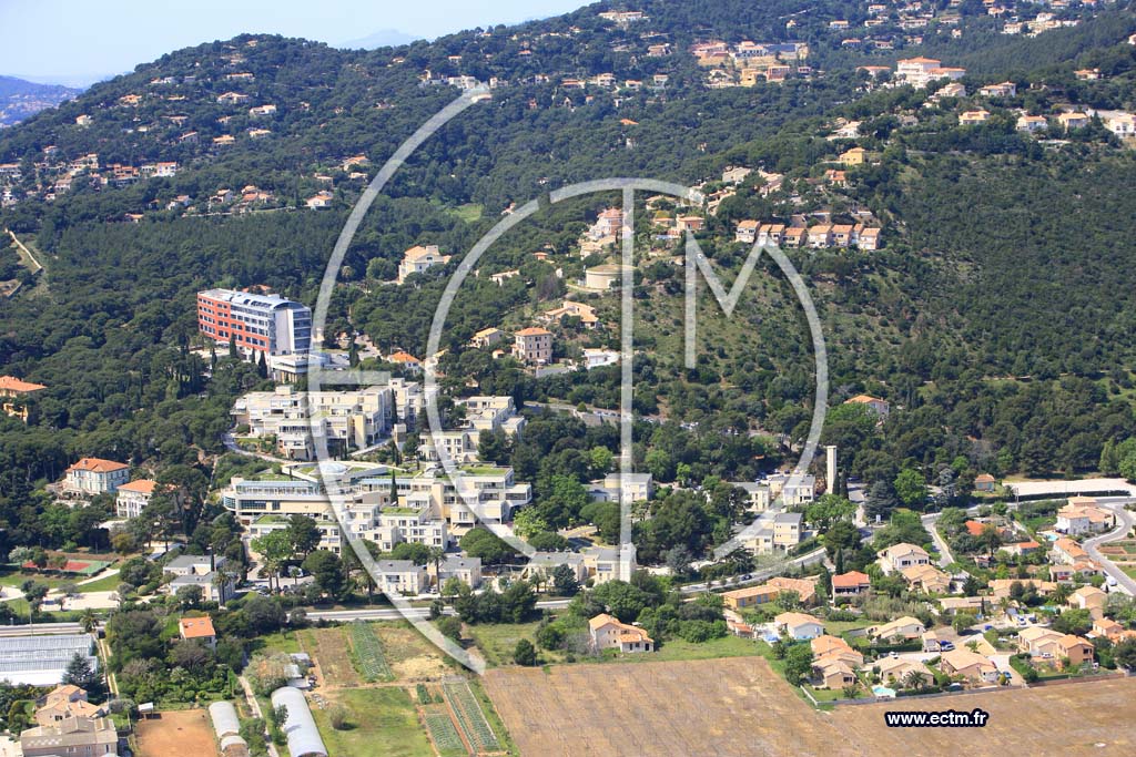 Photo arienne de Hyeres