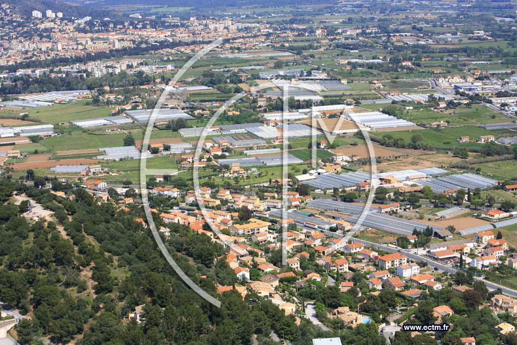 Photo arienne de Hyeres