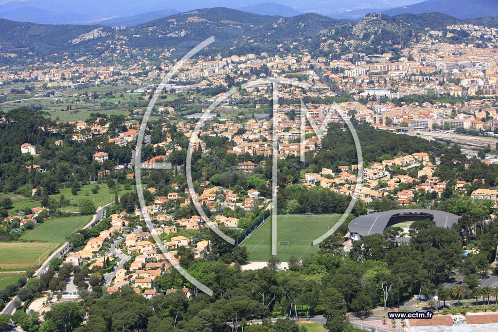 Photo arienne de Hyeres