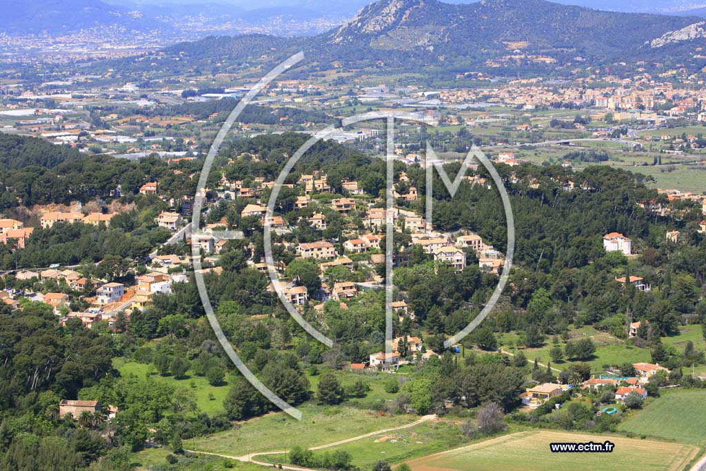 Photo arienne de Hyeres