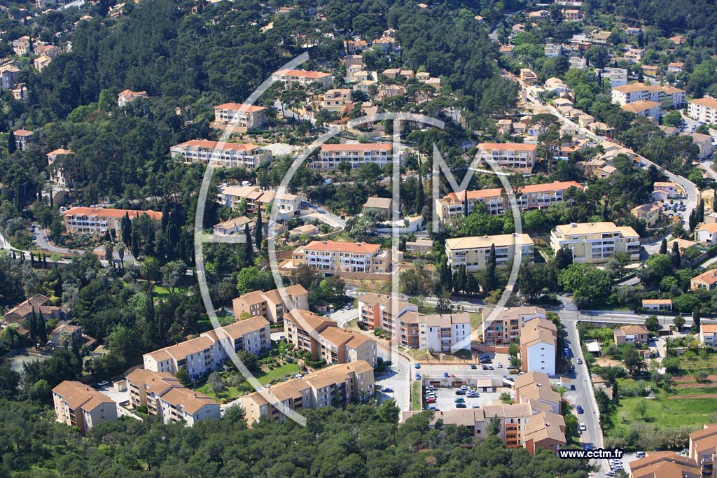 Photo arienne de Hyeres