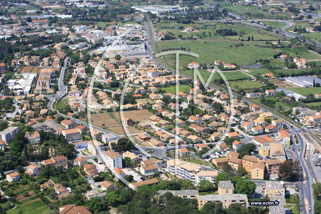 Photo arienne de Hyeres