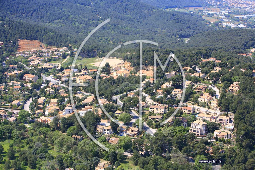 Photo arienne de Hyeres