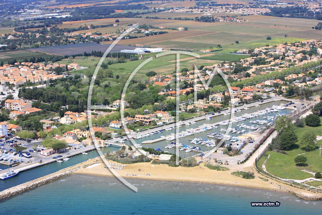 Photo arienne de La Londe les Maures