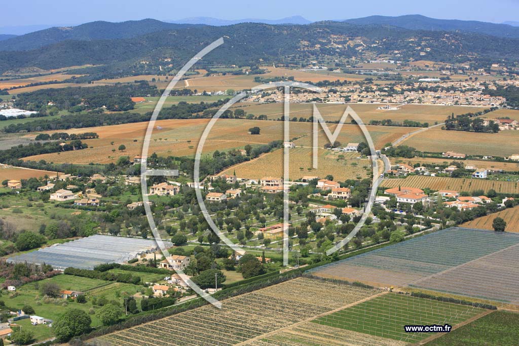 Photo arienne de La Londe les Maures