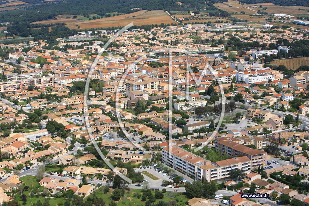 Photo arienne de La Londe les Maures