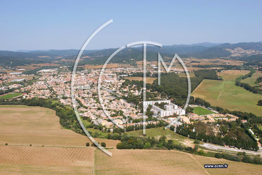 Photo arienne de La Londe les Maures