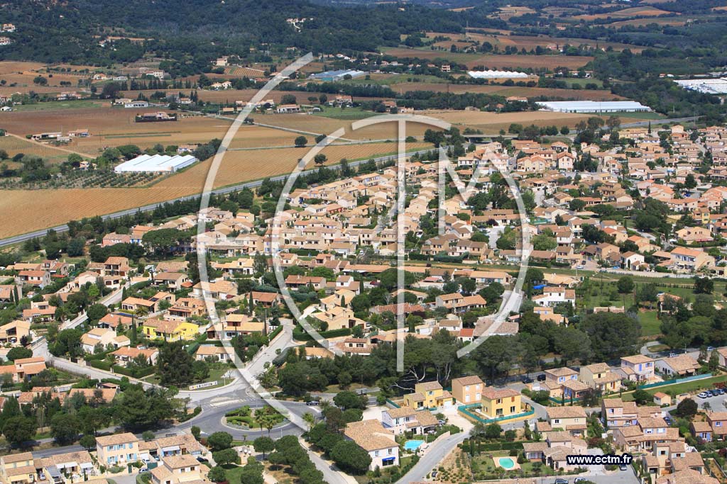 Photo arienne de La Londe les Maures