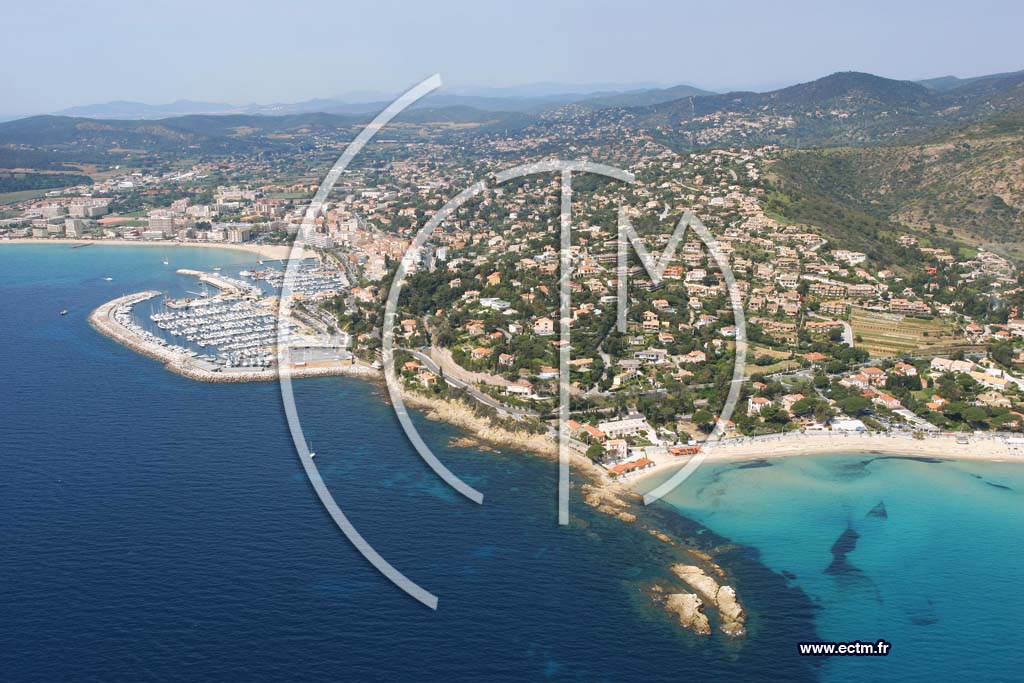 Photo arienne de Le Lavandou