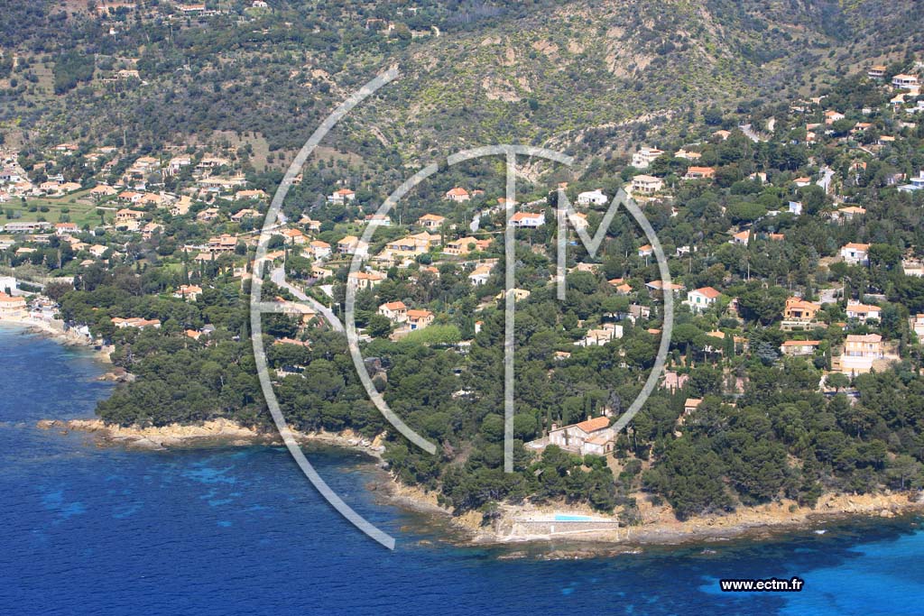 Photo arienne de Le Lavandou