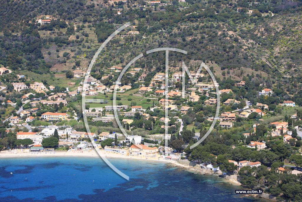 Photo arienne de Le Lavandou