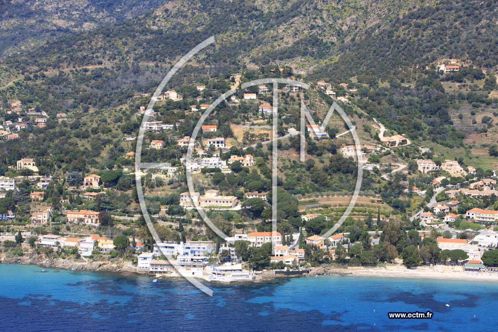 Photo arienne de Le Lavandou