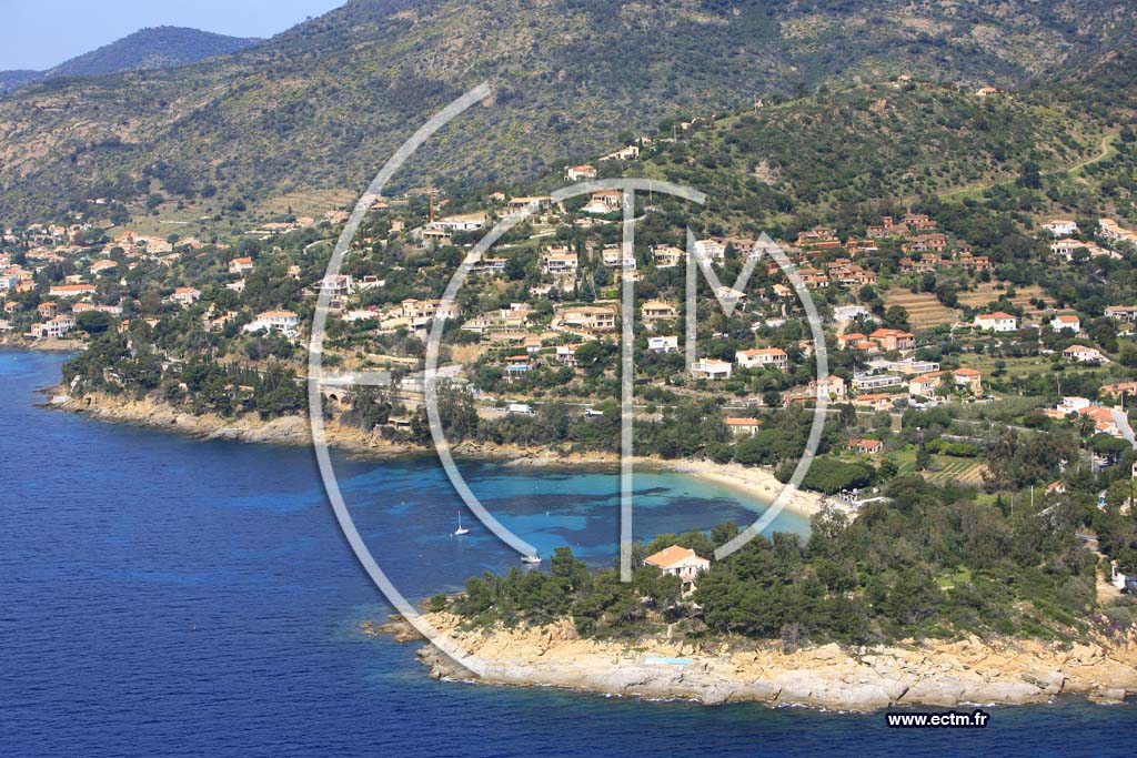 Photo arienne de Le Lavandou