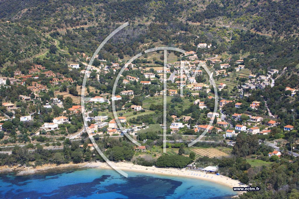 Photo arienne de Le Lavandou