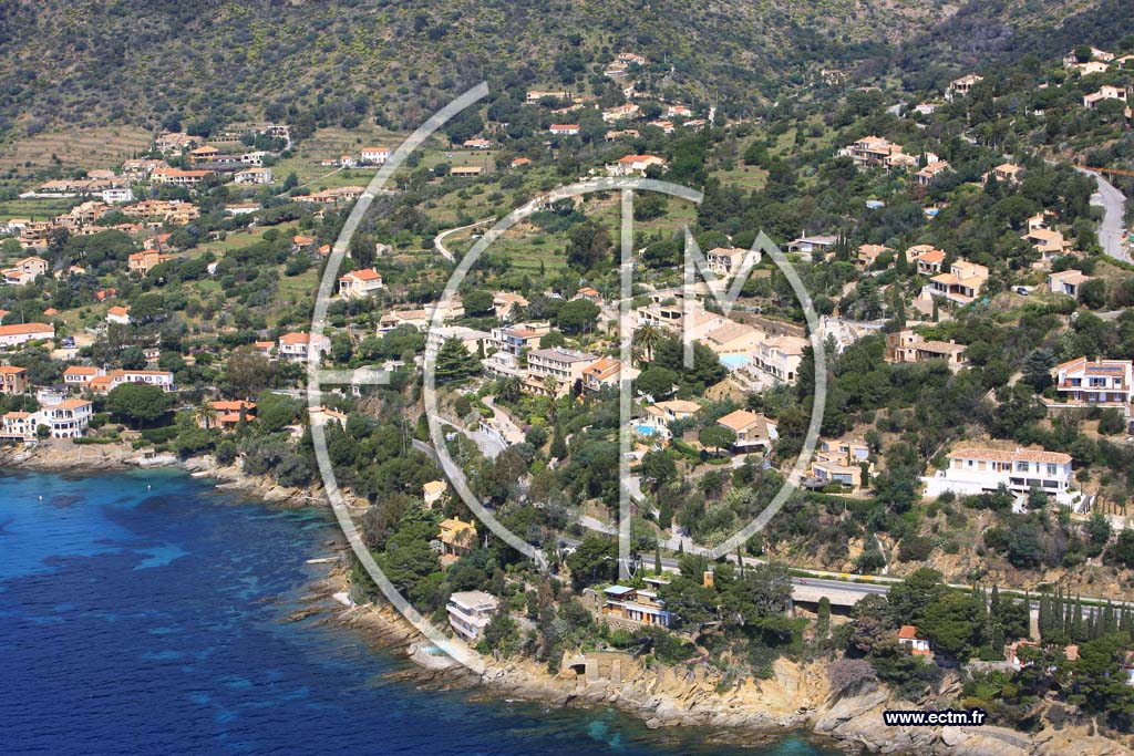 Photo arienne de Le Lavandou