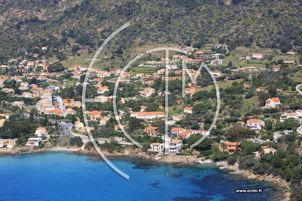Photo arienne de Le Lavandou