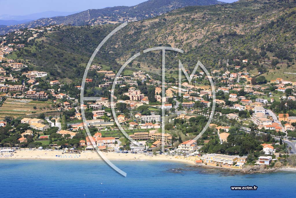 Photo arienne de Le Lavandou