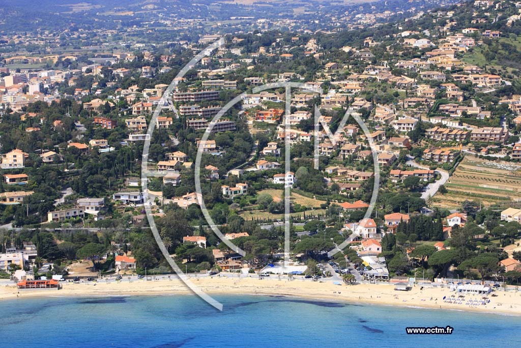 Photo arienne de Le Lavandou
