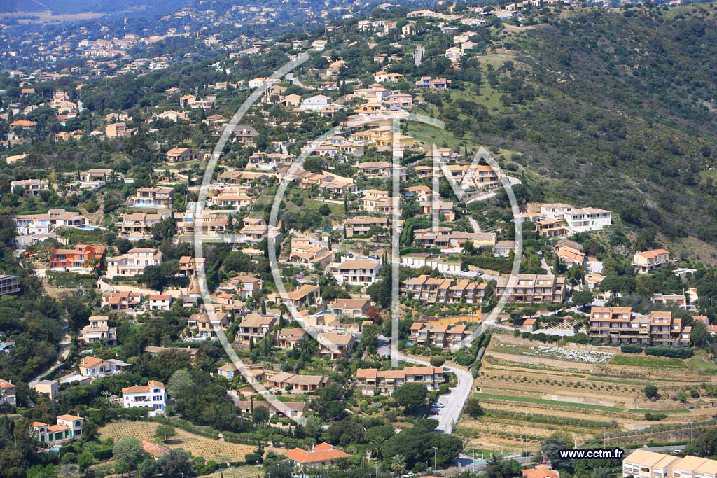 Photo arienne de Le Lavandou