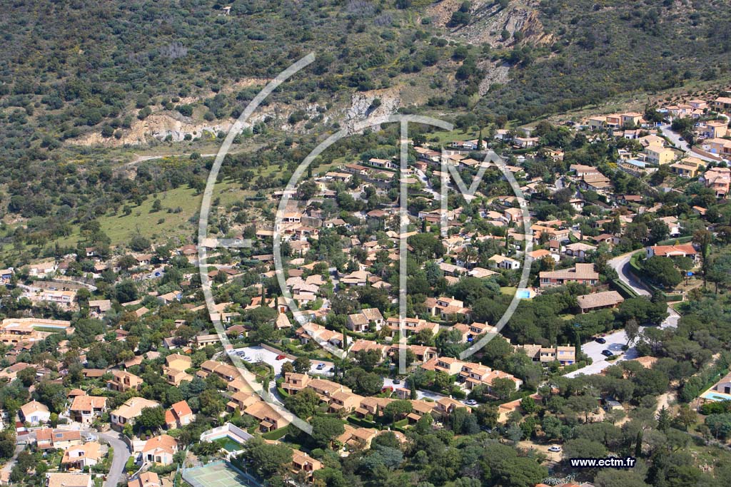 Photo arienne de Le Lavandou