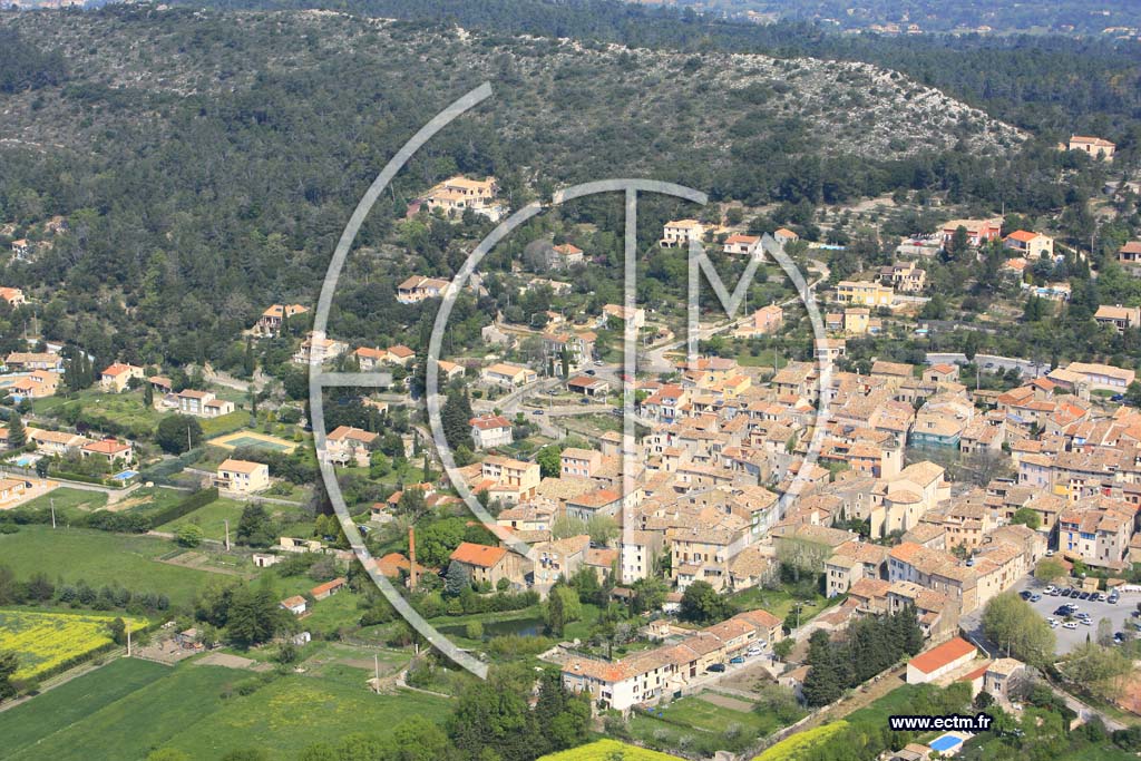Photo arienne de Camps la Source