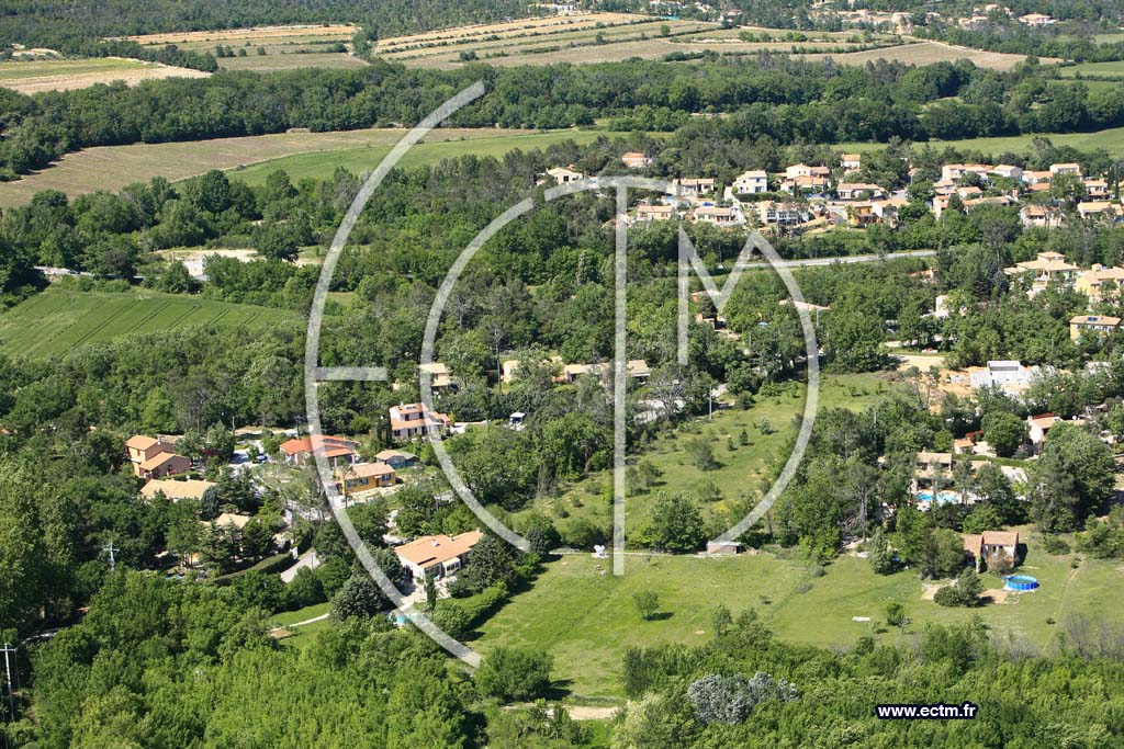 Photo arienne de Forcalqueiret