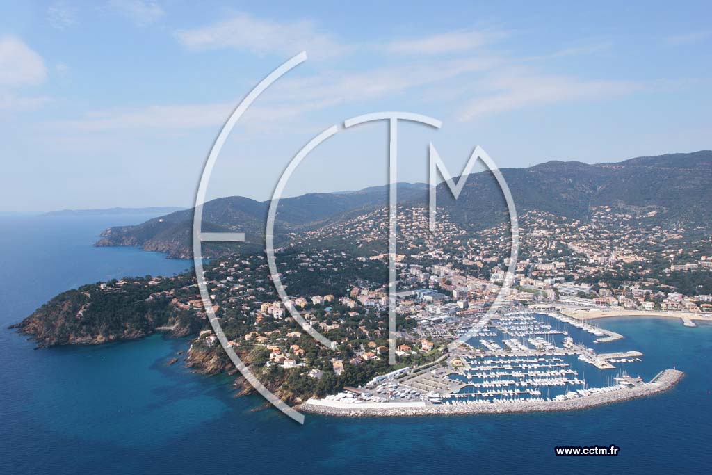 Photo arienne de Cavalaire sur Mer