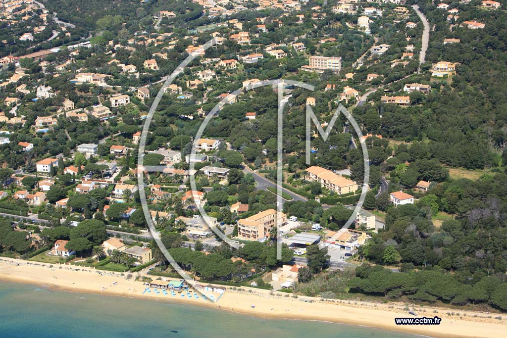 Photo arienne de Cavalaire sur Mer
