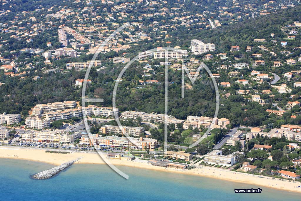 Photo arienne de Cavalaire sur Mer