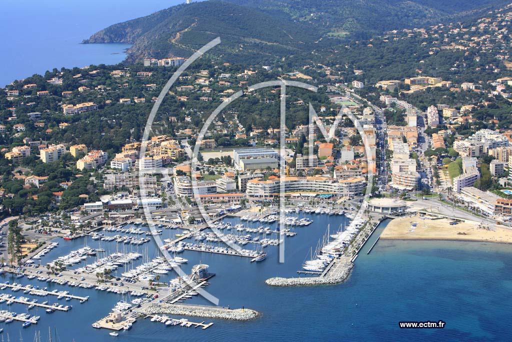 Photo arienne de Cavalaire sur Mer
