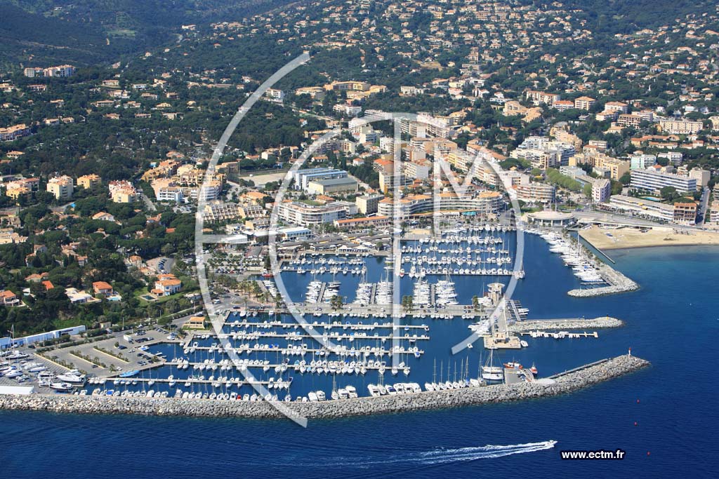 Photo arienne de Cavalaire sur Mer