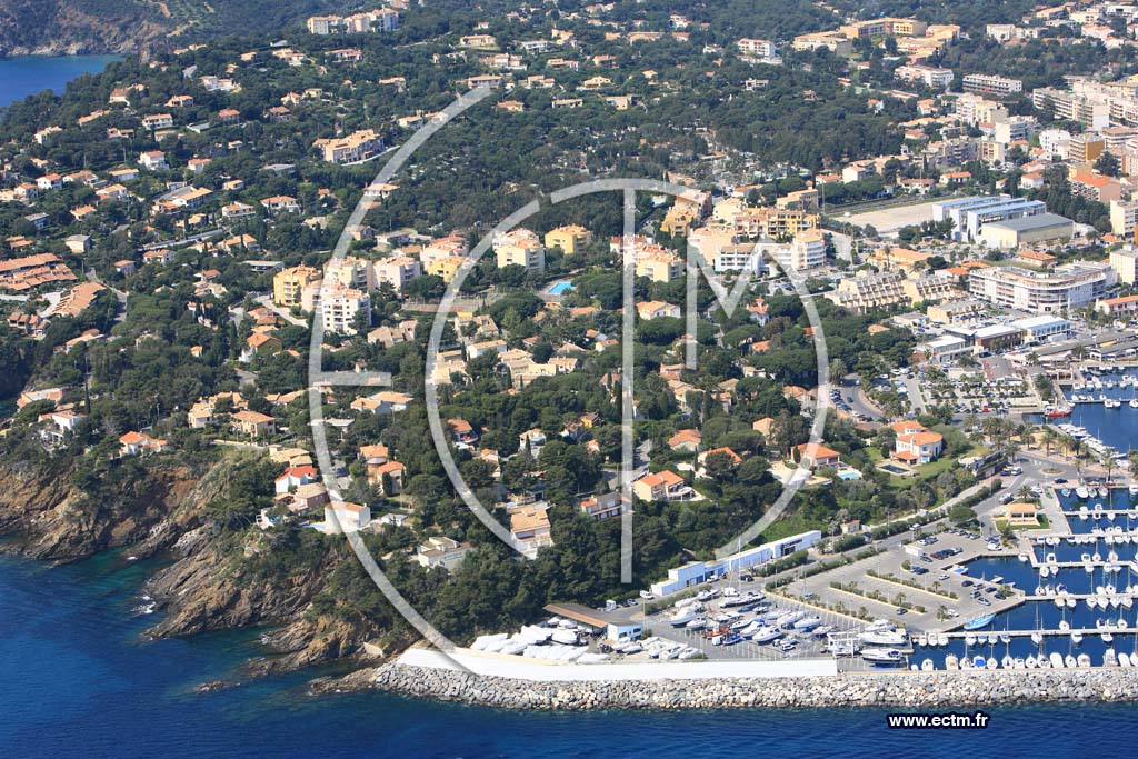 Photo arienne de Cavalaire sur Mer