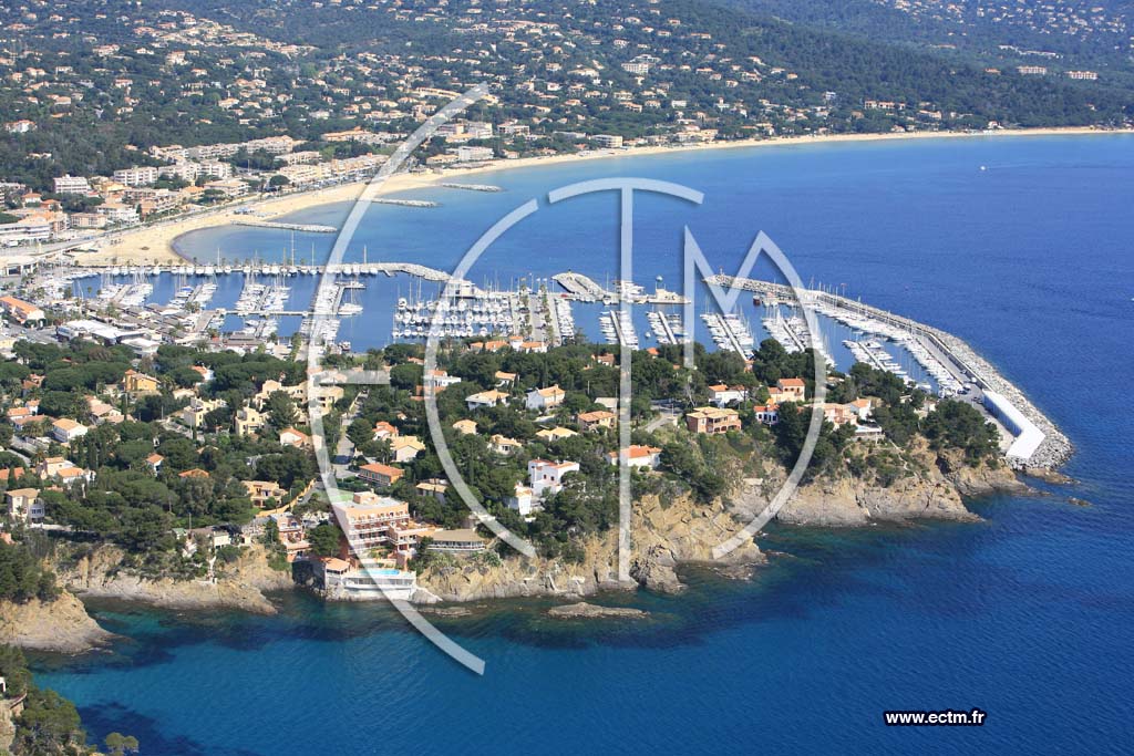 Photo arienne de Cavalaire sur Mer