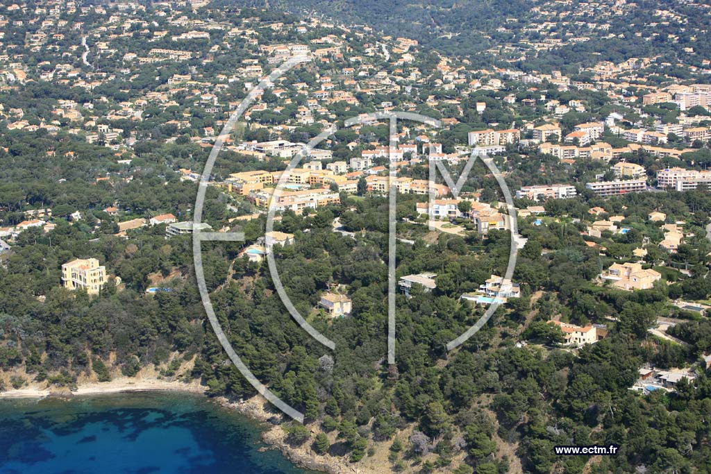 Photo arienne de Cavalaire sur Mer