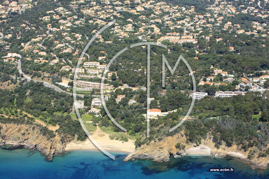 Photo arienne de Cavalaire sur Mer
