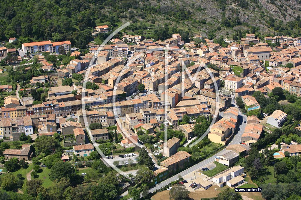Photo arienne de La Garde Freinet