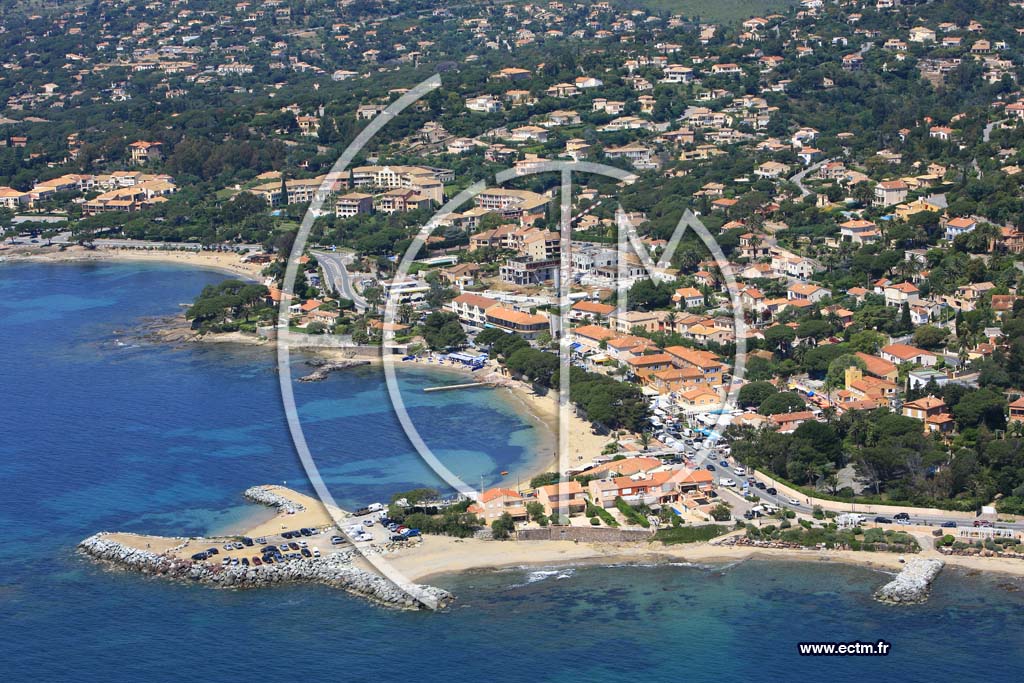 Photo arienne de Les Issambres