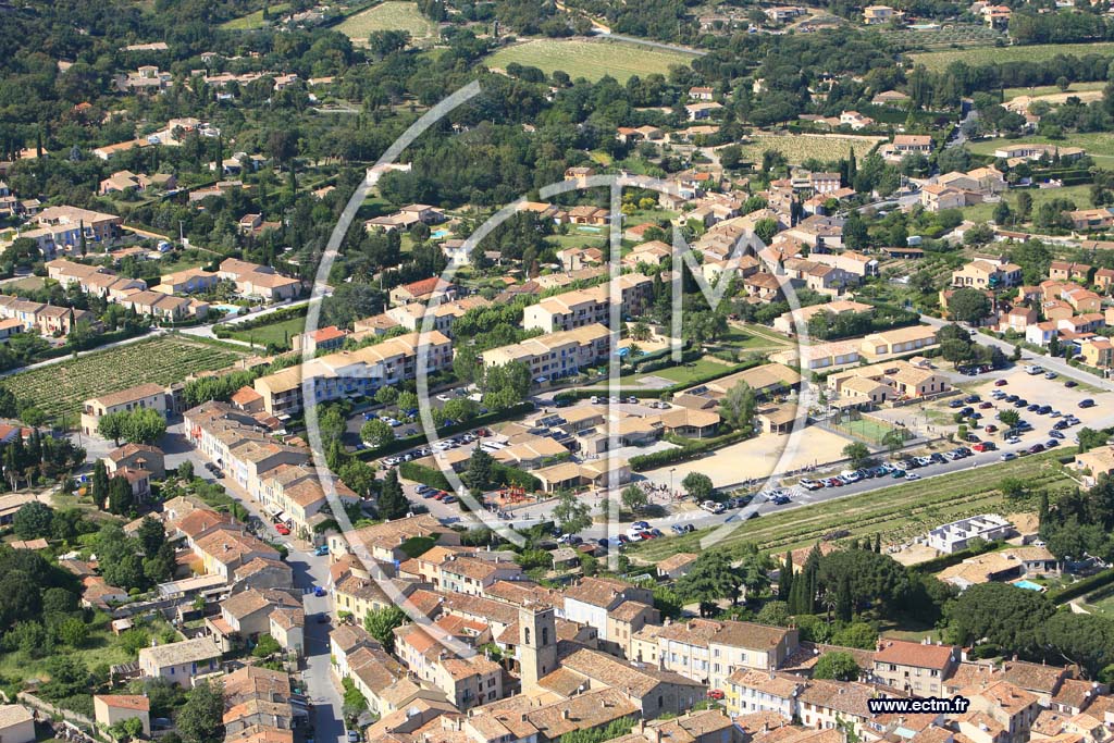 Photo arienne de Plan de la Tour