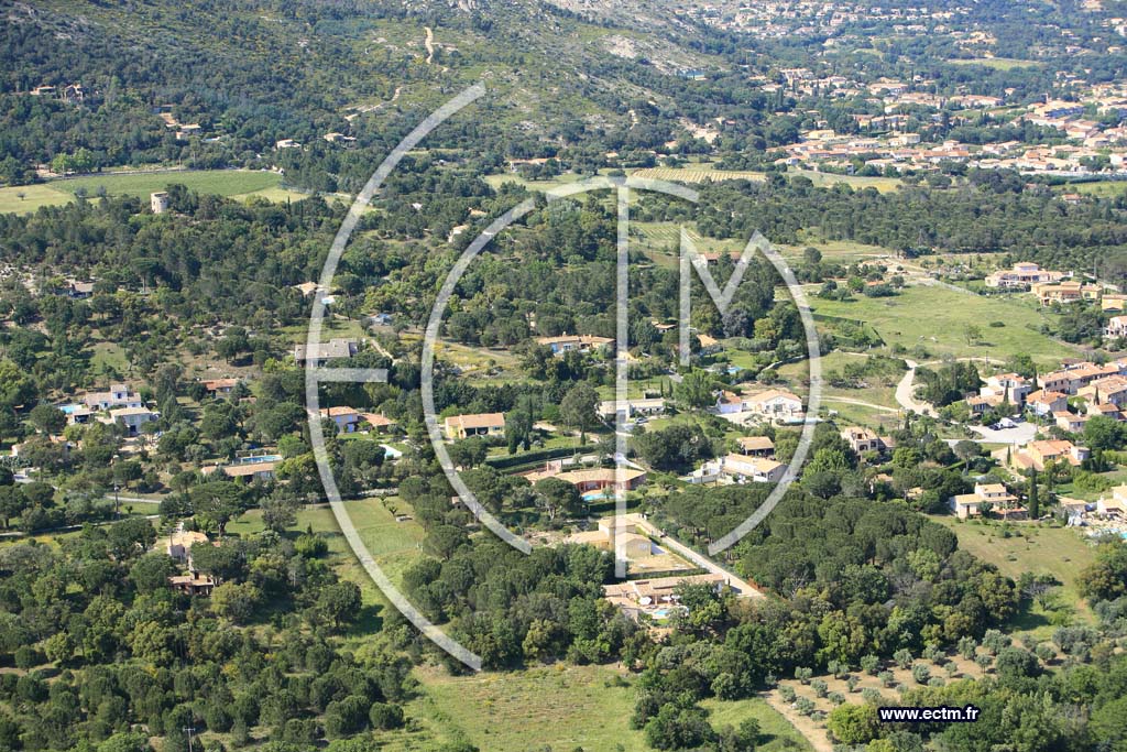 Photo arienne de Plan de la Tour