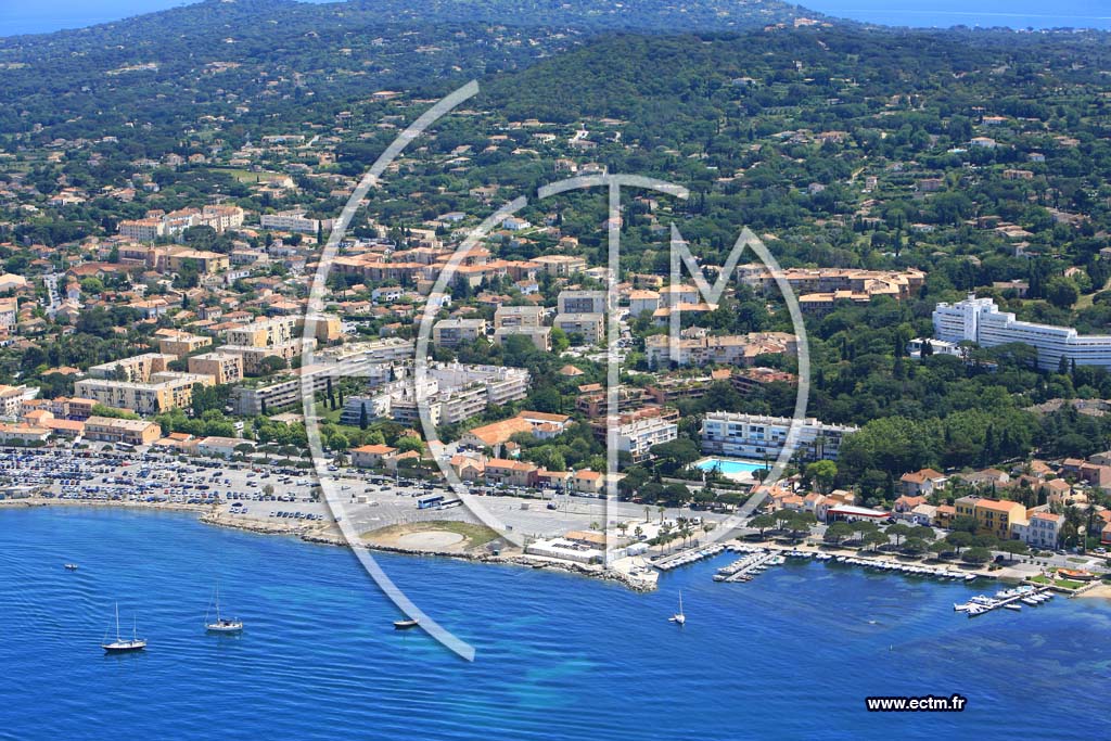 Photo arienne de Saint Tropez