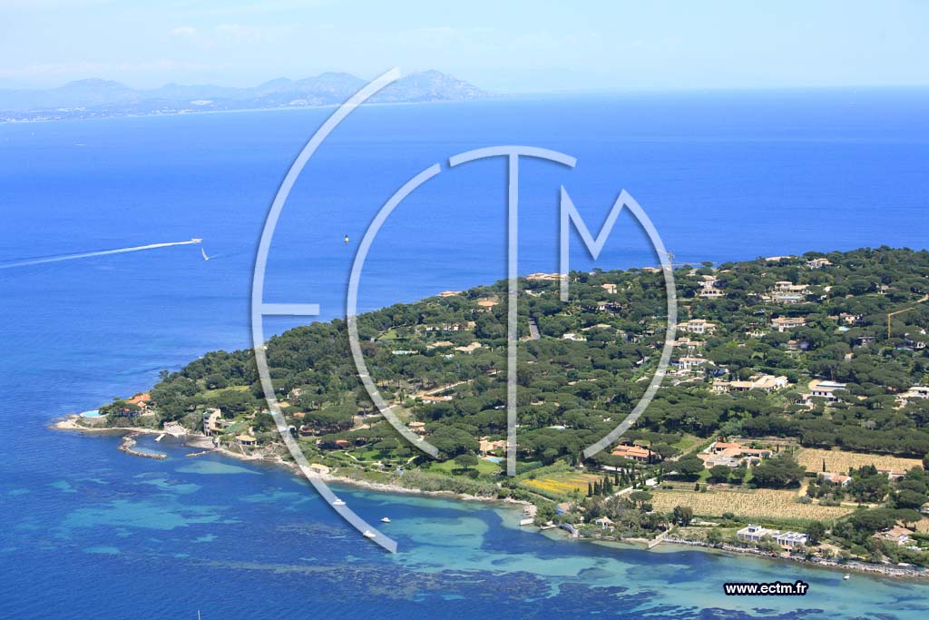 Photo arienne de Saint Tropez