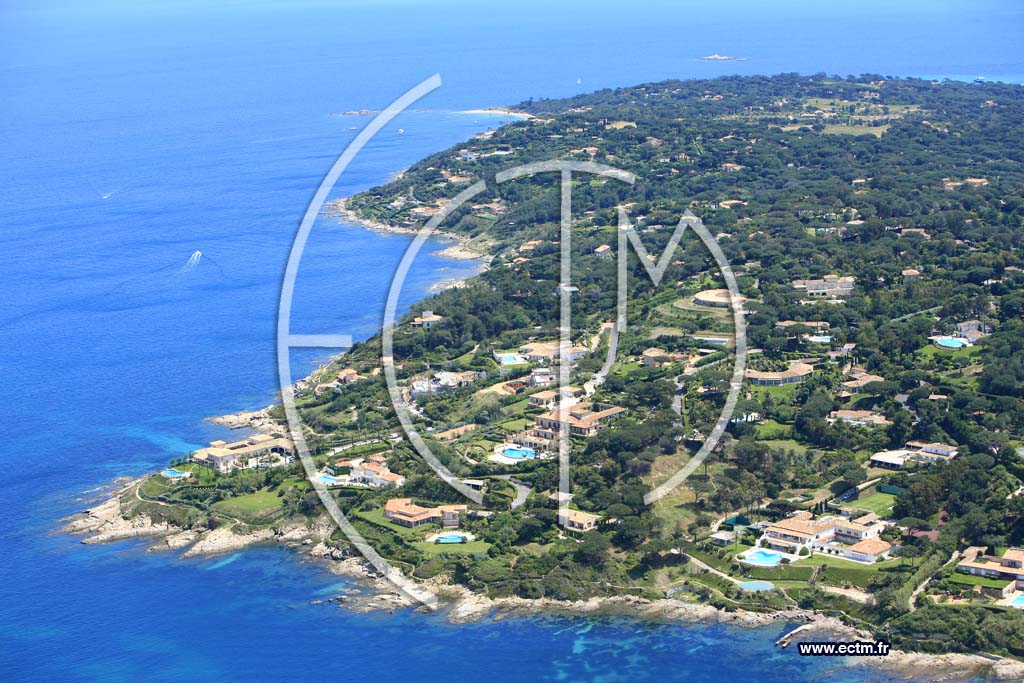 Photo arienne de Saint Tropez