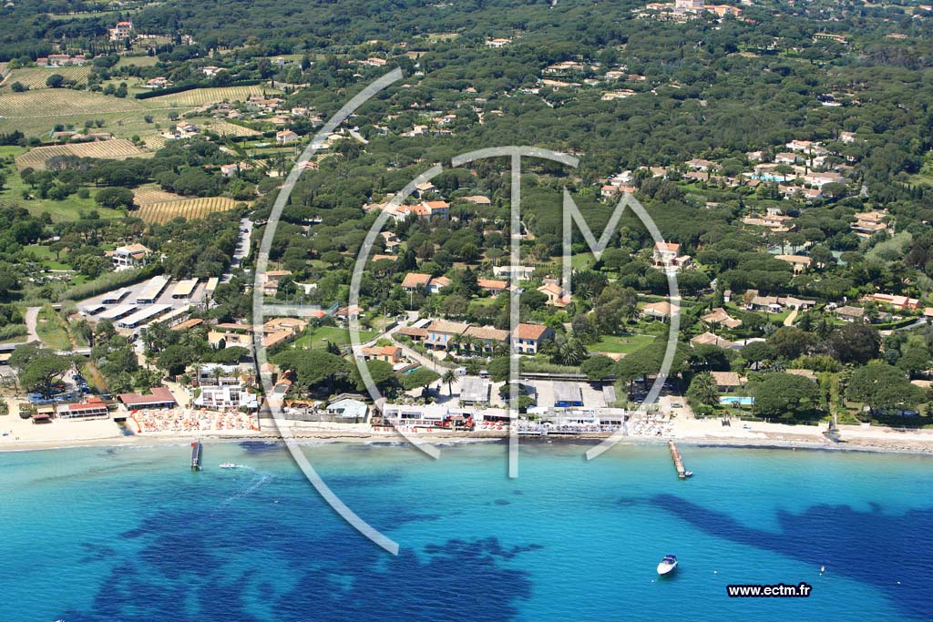 Photo arienne de Saint Tropez