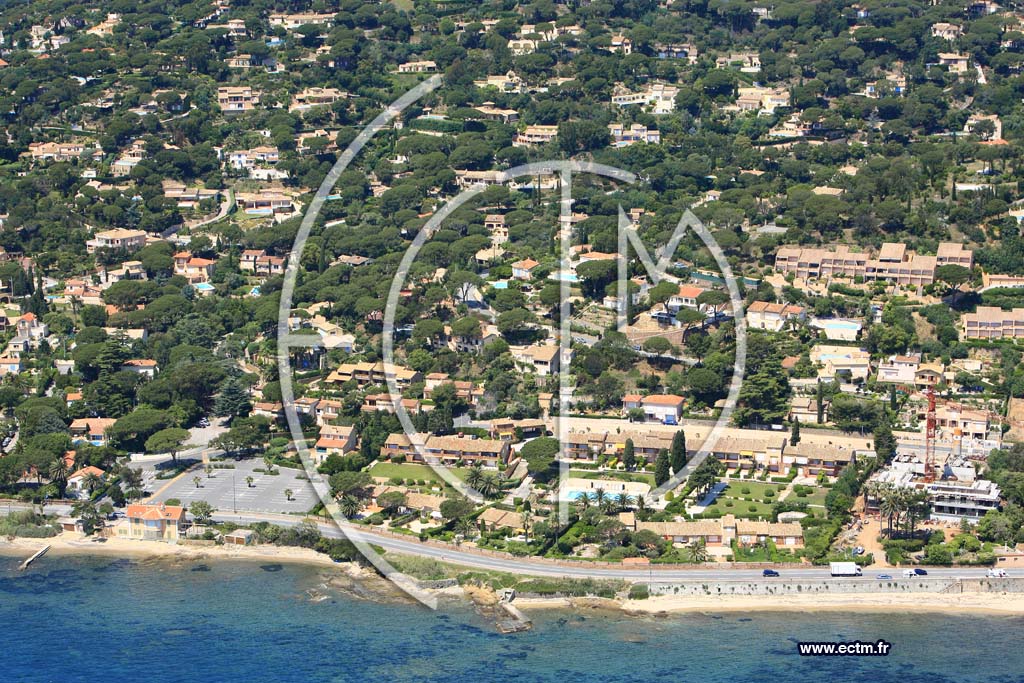 Photo arienne de Sainte Maxime