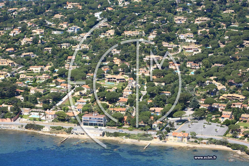 Photo arienne de Sainte Maxime