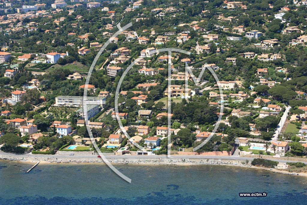 Photo arienne de Sainte Maxime